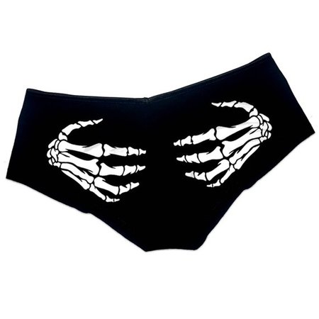 Skeleton Hands Panties Skeleton Hands Ass Grab Halloween | Etsy
