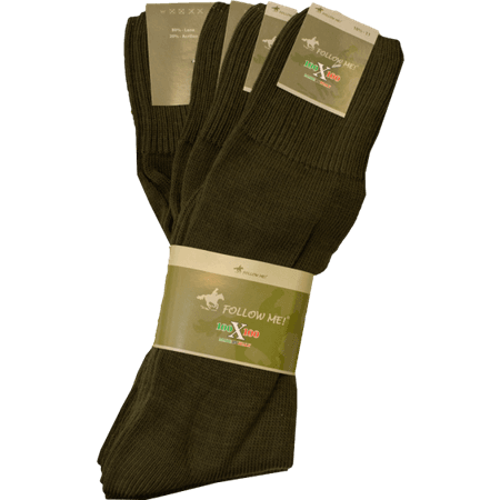 Italian Military Wool Socks, 4 Pack