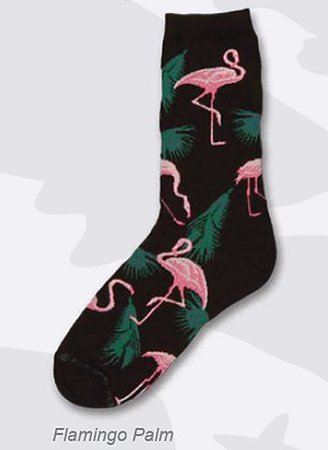 flamingo sock