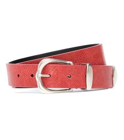 Kidatt leather belt