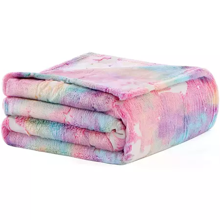 Unicorn Blanket for Girls, Glow in Dark Throw Blanket Luminous, Flannel Furry Fleece Blanket, Christmas Gifts for Kids Ages 3+ Years Old, 60in x 50in - Walmart.com