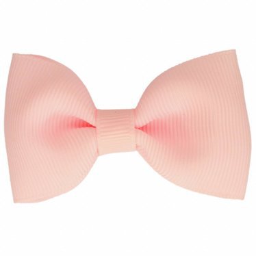Hair clip with bow powder pink - Your Little Miss