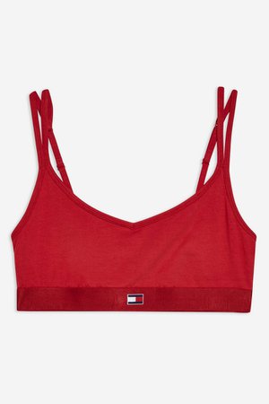 **Red Bralet by Tommy Hilfiger | Topshop