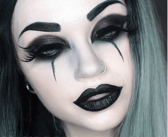 Tears of Death | Gothic Makeup