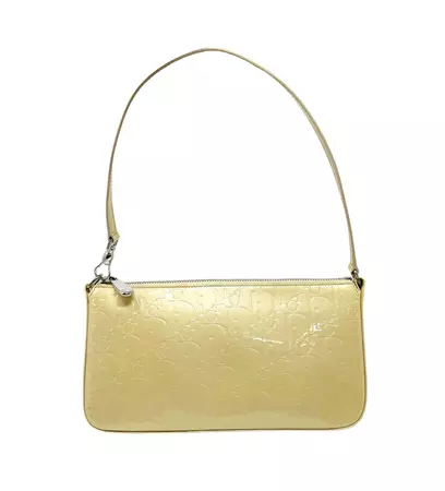Dior Yellow Logo Shoulder Bag – Treasures of NYC