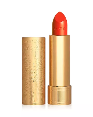 Gucci Gucci Rouge à Lèvres Satin Lipstick - Agatha Orange