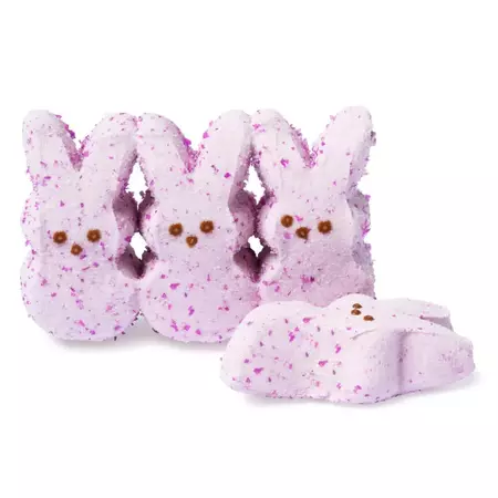 Peeps Marshmallow Candy Bunnies - Sparkly Wildberry: 8-Piece Pack | Candy Warehouse