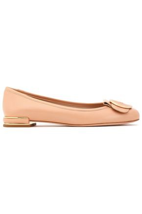 Buckled patent-leather ballet flats | STUART WEITZMAN | Sale up to 70% off | THE OUTNET