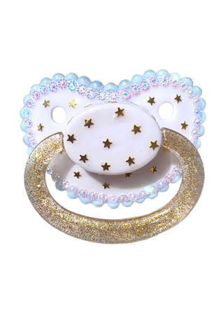 Gold adult paci