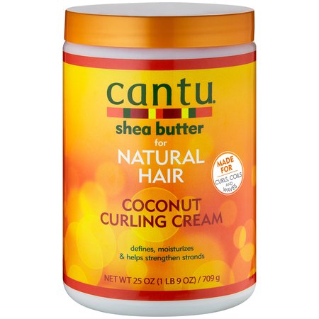Cantu Shea Butter for Natural Hair Coconut Curling Cream – Salon Size 25 oz | Free US Shipping | lookfantastic
