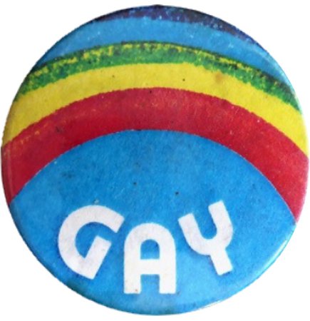 gay button