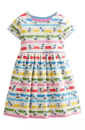 Mini Boden Kids' Stripe Cotton Dress | Nordstrom