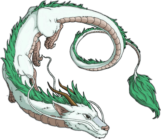haku spirited away dragon form