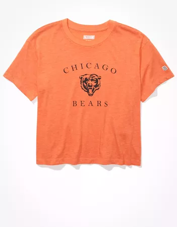 Tailgate Women's Chicago Bears Retro T-Shirt orange