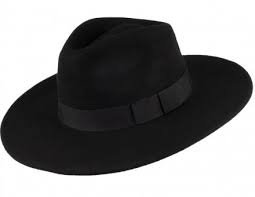 black wide brim hat goth - Google Search