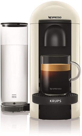 Nespresso Vertuo Plus XN903140 Coffee Machine by Krups, White : Amazon.co.uk: Home & Kitchen