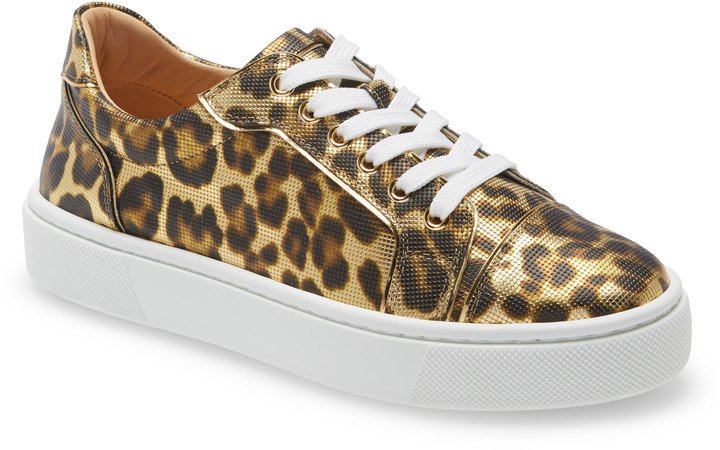 Vieirissima Leopard Low Top Sneaker