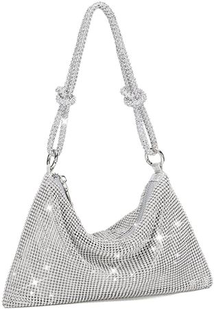 YIKOEE Glitter Rhinestone Purse Crystal Evening Clutch Bag: Handbags: Amazon.com