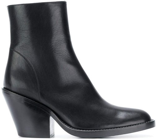 zip ankle boots