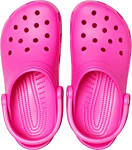 dark pink Crocs