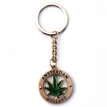 cannabis keychain