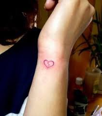 broken heart tattoo on finger - Google Search