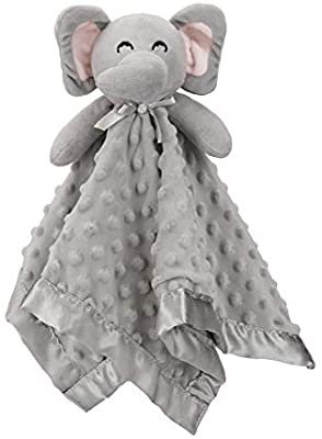 Amazon.com: Pro Goleem Elephant Security Blanket Grey Soft Baby Lovey Unisex Lovie Gift for Newborn Toddler 16 Inch: Baby