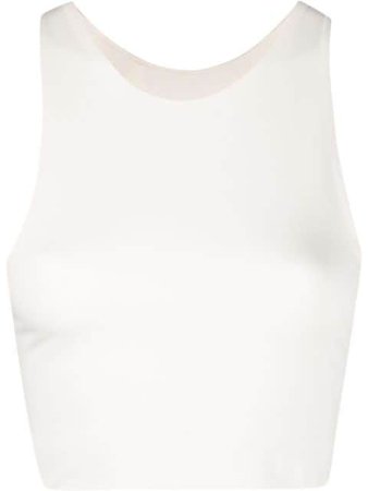 Girlfriend Collective Dylan cropped top - FARFETCH