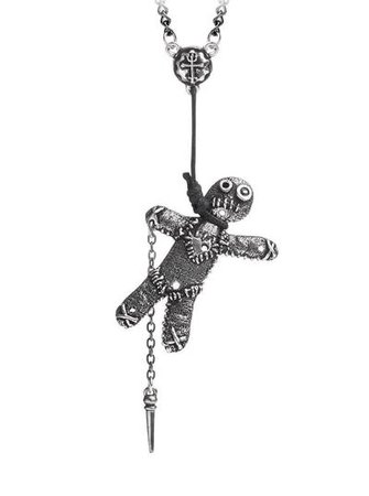 "Voodoo Doll" Pendant by Alchemy of England (Pewter)