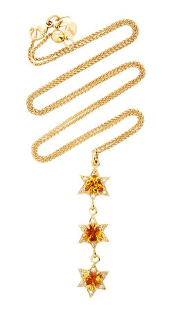 M.Spalten 18K Gold And Multi-Stone Necklace