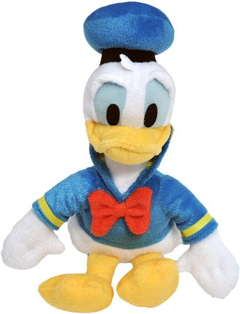 Amazon.com: Disney 11" Plush Mickey Mouse, Donald Duck, Goofy & Pluto 4-Pack in Gift Bag: Toys & Games