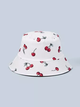 Fruit Pattern Bucket Hat | SHEIN UK