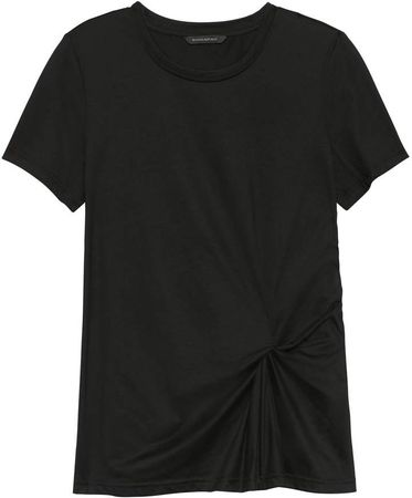 SUPIMAA Cotton Side-Twist T-Shirt