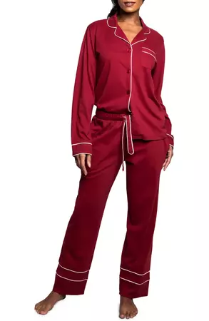 Petite Plume Women's Luxe Pima Cotton Pajamas | Nordstrom