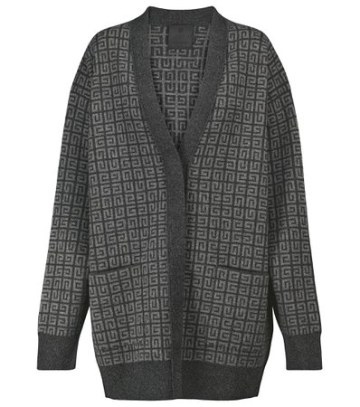 Givenchy - 4G jacquard cashmere cardigan | Mytheresa