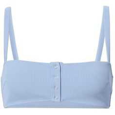 baby blue cropped tank top