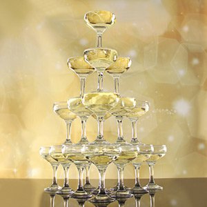 Essence Champagne Tower Set at drinkstuff