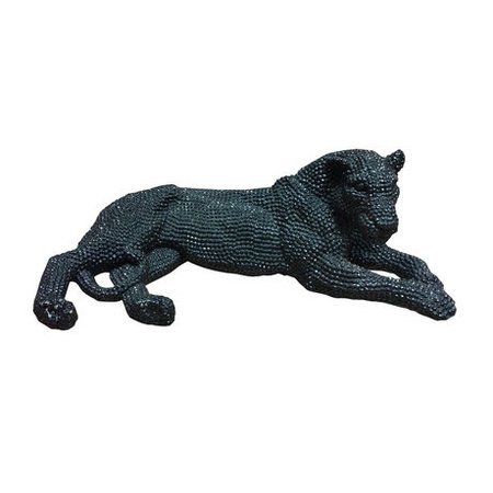 Panthera Black Statue - Scout & Nimble