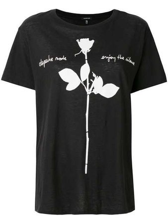 R13 Rose Print T-shirt - Farfetch