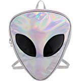 Amazon.com | Aibearty Alien Backpack Holographic Triangle Rucksack Casual Bag | Casual Daypacks