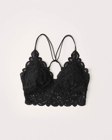 Women's Lace Longline Bralette | Women's Intimates & Sleepwear | Abercrombie.com