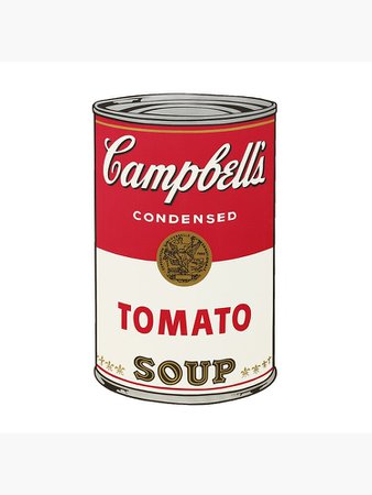"Campbells Soup Can Andy Warhol Original Pop Art" Photographic Print by studio-54 | Redbubble