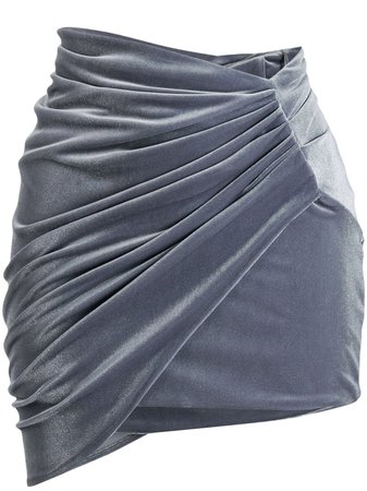 Alexandre Vauthier Asymmetric Mini Skirt Aw19 | Farfetch.com