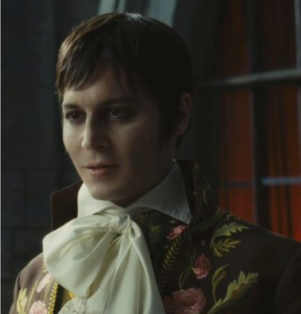 Johnny Depp as Barnabas Collins in “Dark Shadows” (2012)