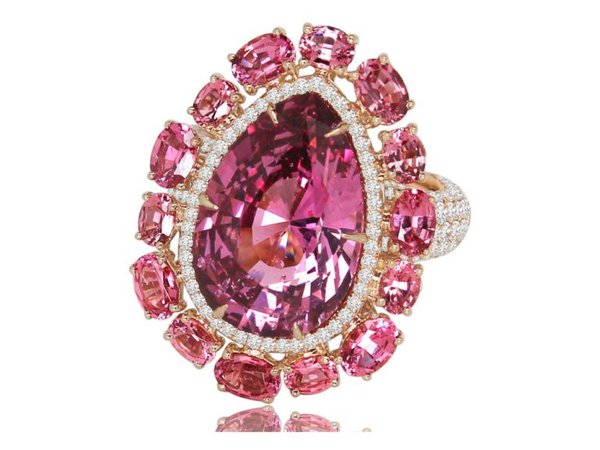 Sutra Jewels, Pink diamonds ring