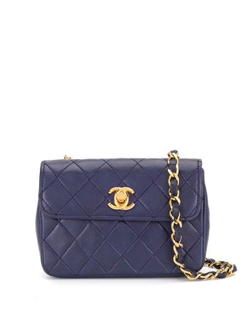 Chanel Pre-Owned 1985-1990 diamond-quilted Mini Bag - Farfetch