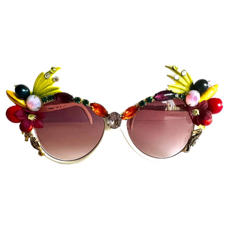 vintage fruit sunglasses