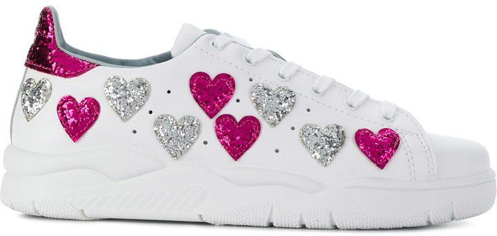 Heart sneakers