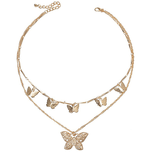 Butterfly Necklace PNG