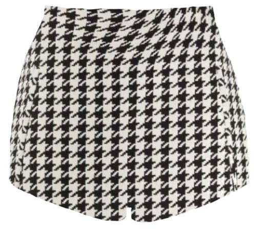 houndstooth shorts